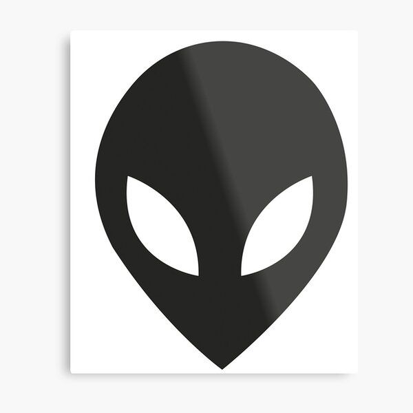 The face of the aliens Metal Print