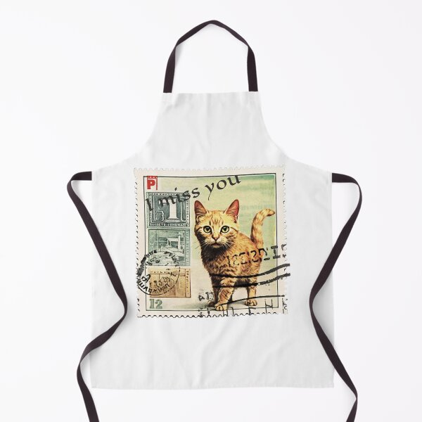 Item preview, Cat On a Stamp designed and sold by Cat & Puppy.
