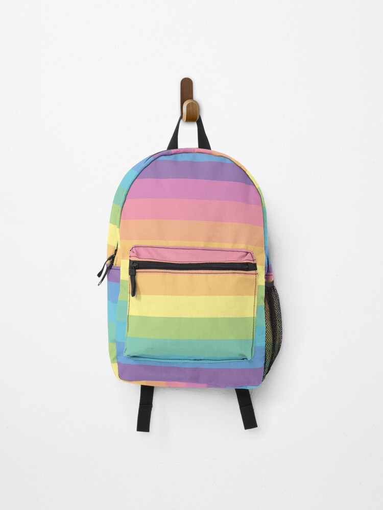 Pastel 2025 rainbow backpack