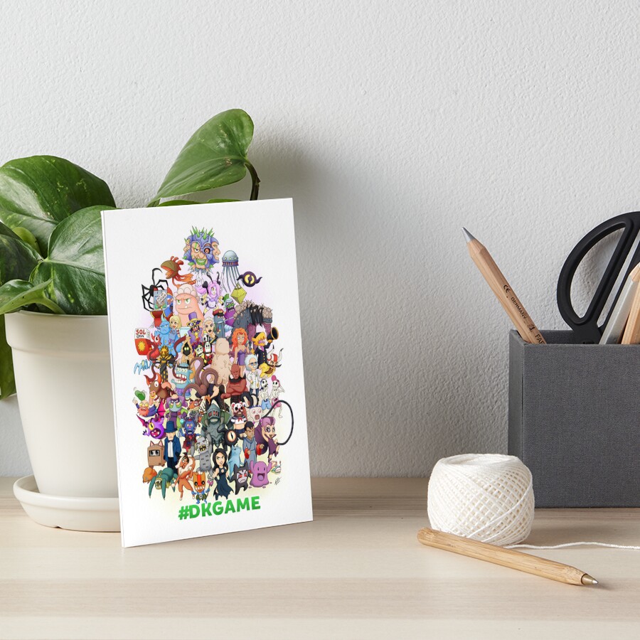Item preview, Art Board Print designed and sold by WhiteCatShop.