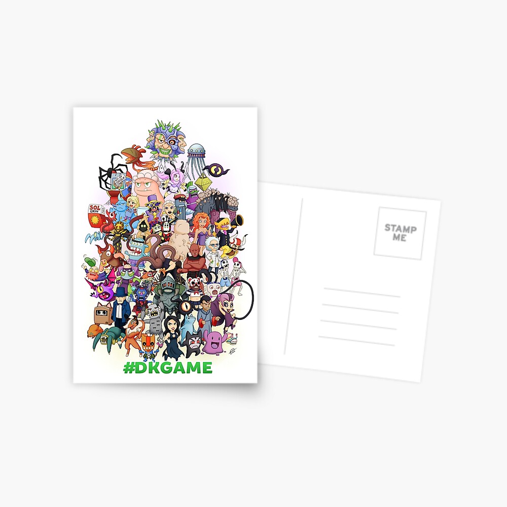 Item preview, Postcard designed and sold by WhiteCatShop.