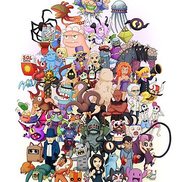 Artwork thumbnail, #DKgame 2 by WhiteCatShop
