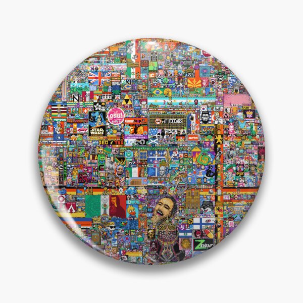 Artikelvorschau, reddit r/place-Poster entworfen und verkauft von DeluxBee.