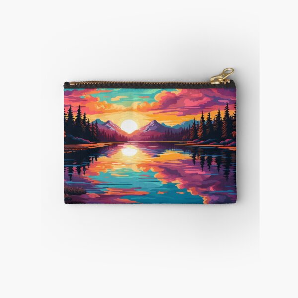 Item preview, Pixel Splendor: Captivating Sunset in Tranquil Waters designed and sold by Prozeum.