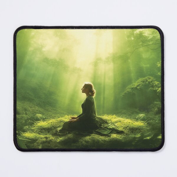 Item preview, Yoga And Meditation In Nature Concept designed and sold by AdrianGrosu.
