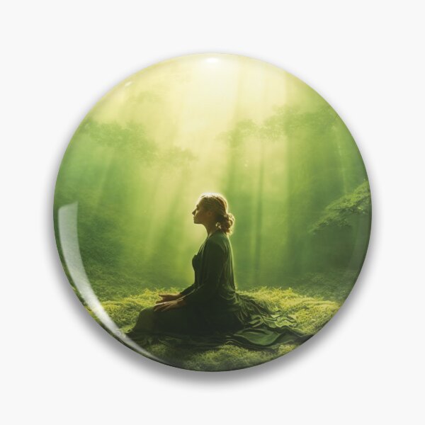 Item preview, Yoga And Meditation In Nature Concept designed and sold by AdrianGrosu.