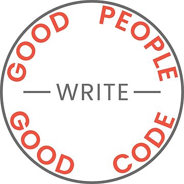 Artwork thumbnail, Good People Write Good Code - Laravel Edition Sticker by kartedrop