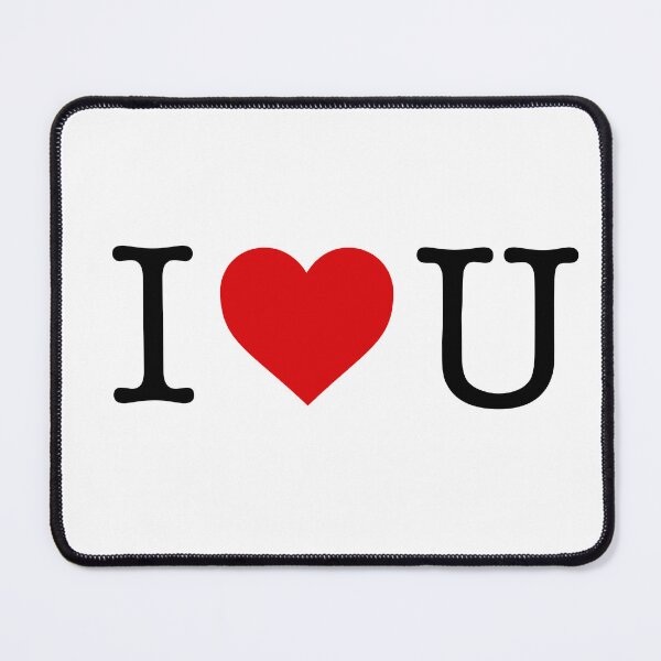 Item preview, I Love U - I Heart U designed and sold by AleksanderLamek.