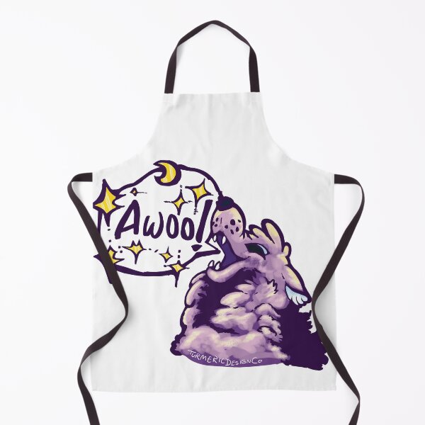 Item preview, Awoo Wolf Moon Howl - Cute Kawaii Furry Cartoon Dog designed and sold by TurmericDesignC.