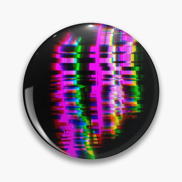 Item preview, Glitchy rainbow spikes in the dark! Pride Month  designed and sold by HellbornEmma26.