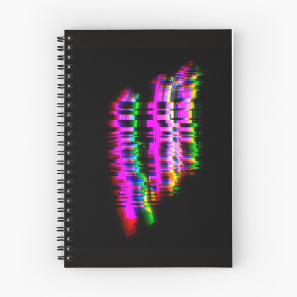 Item preview, Glitchy rainbow spikes in the dark! Pride Month  designed and sold by HellbornEmma26.