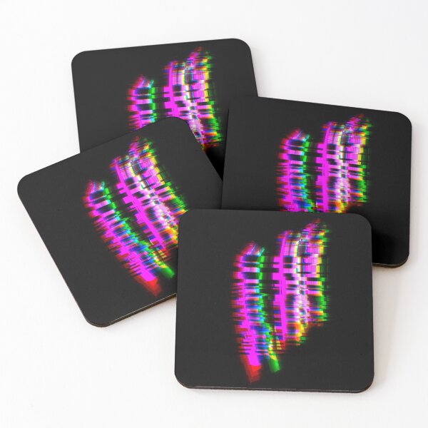 Item preview, Glitchy rainbow spikes in the dark! Pride Month  designed and sold by HellbornEmma26.