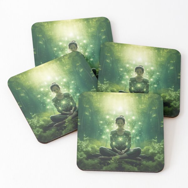 Item preview,  Yoga And Meditation In Nature Concept designed and sold by AdrianGrosu.