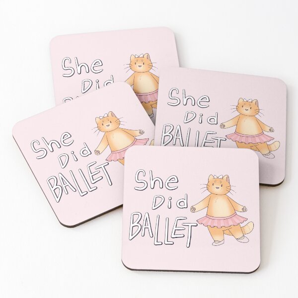 Item preview, She Did Cat Ballet  designed and sold by Grafite Gauntlet.