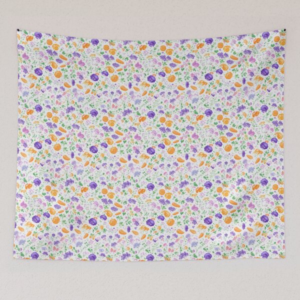 Item preview, Blossoming Carrot Patch: Whimsical Floral Delights designed and sold by Anton-H.