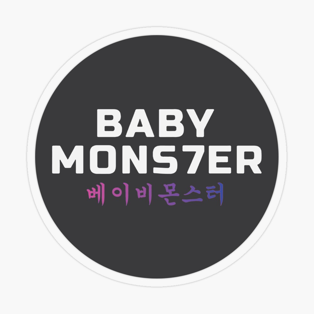 BABYMONSTER 베이비몬스터 kpop circle logo