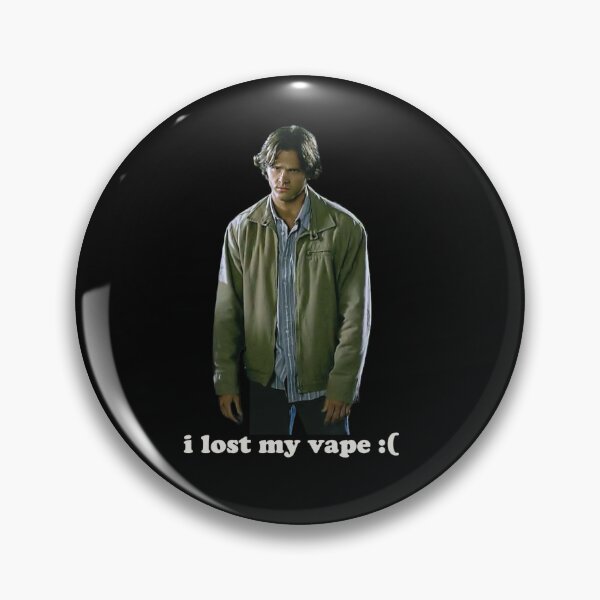 Item preview, Sam Winchester Lost His Vape  designed and sold by Doodle & Darling.
