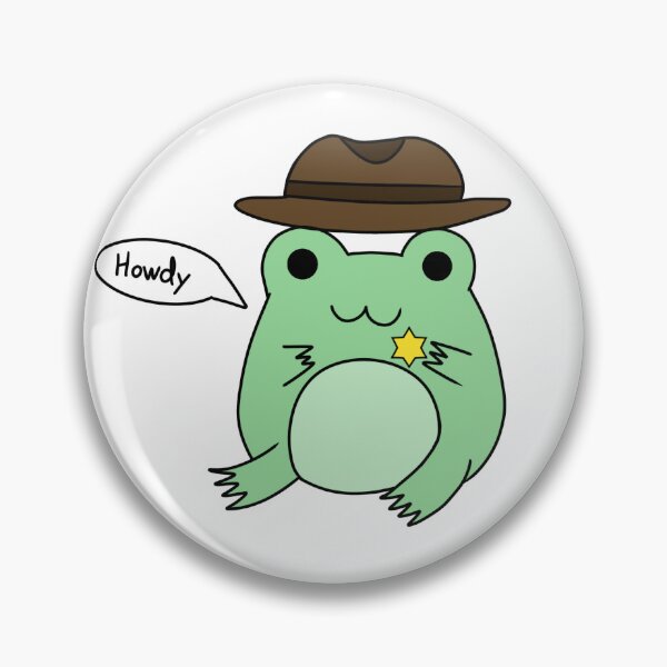 Item preview, Howdy Cowboy Frog designed and sold by Celestabelle123.