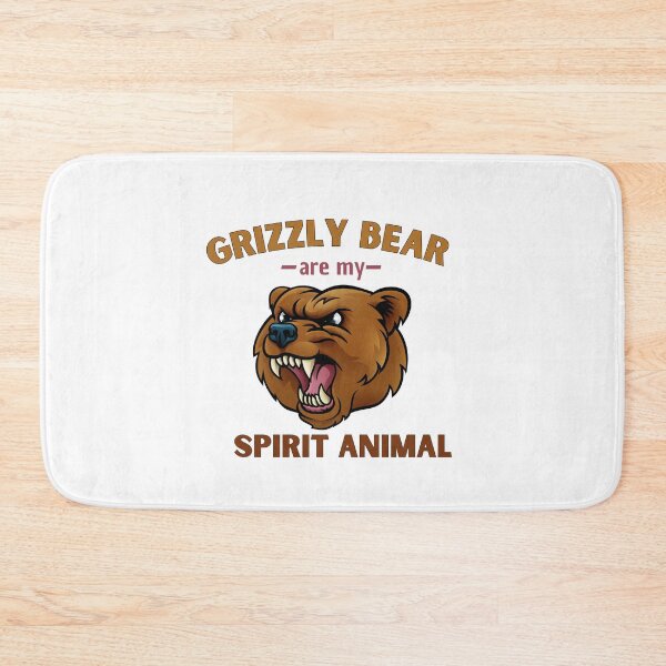 Item preview, Grizzly bear Are My Spirit Animal designed and sold by Stickers  Designer.