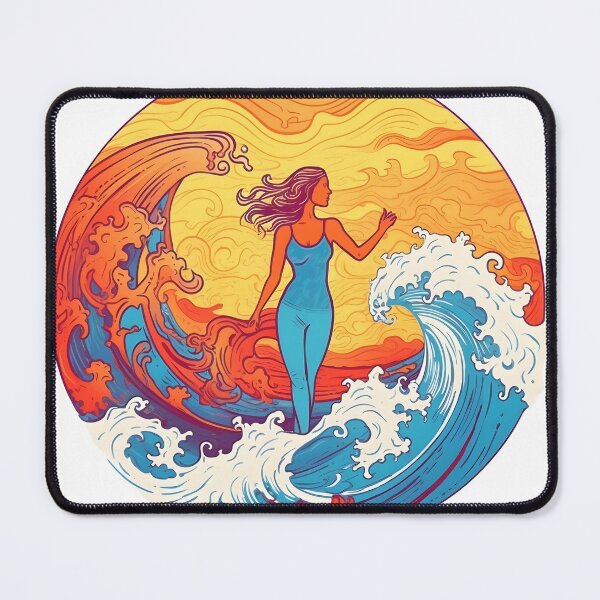 Item preview, Woman Surfer designed and sold by victorsuarez.