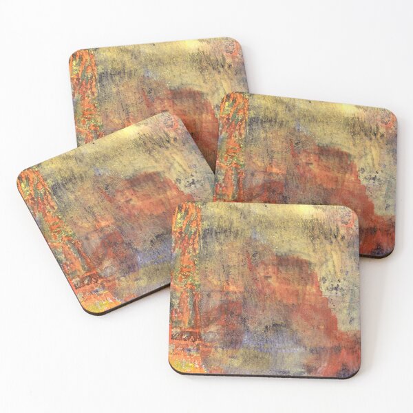 Item preview, Abstract Rusted Surface in Orange, Yellow, and Grey designed and sold by LiszaB.