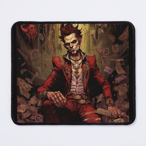 Item preview, Mammon Demon God of Money Manga Style  designed and sold by Drahcnayel.