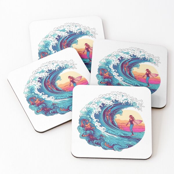 Item preview, Woman Surfing designed and sold by victorsuarez.