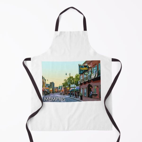 Item preview, Beale Street, Memphis, Tennessee, USA, Travel Print, Sunset designed and sold by summattodraw.