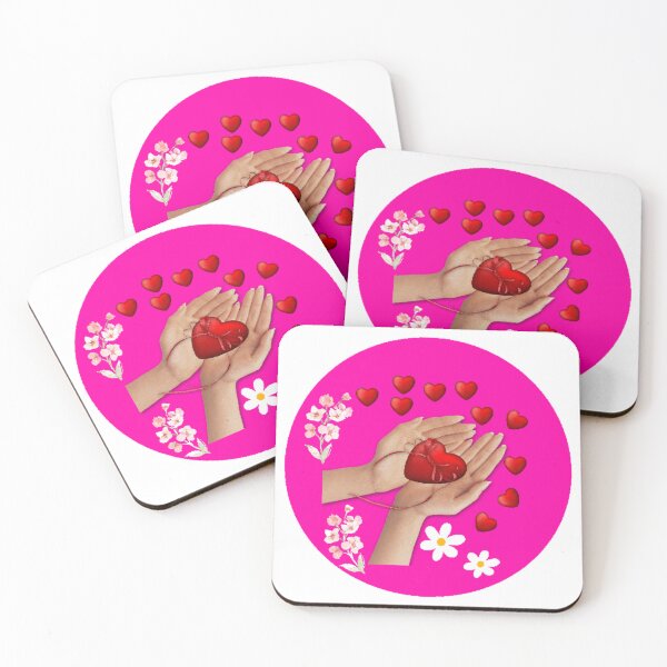 Item preview, "Love's Fingerprint: Hands Graced with Hearts" designed and sold by pedroserpa.
