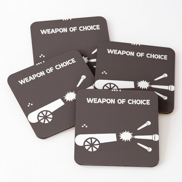 Item preview, MUSIC IS MY WEAPON designed and sold by JacoBeatzShop.