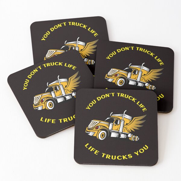 Item preview, Angel Trucker, You Don't Truck Life, Life Trucks You GY designed and sold by TeamsterLife.