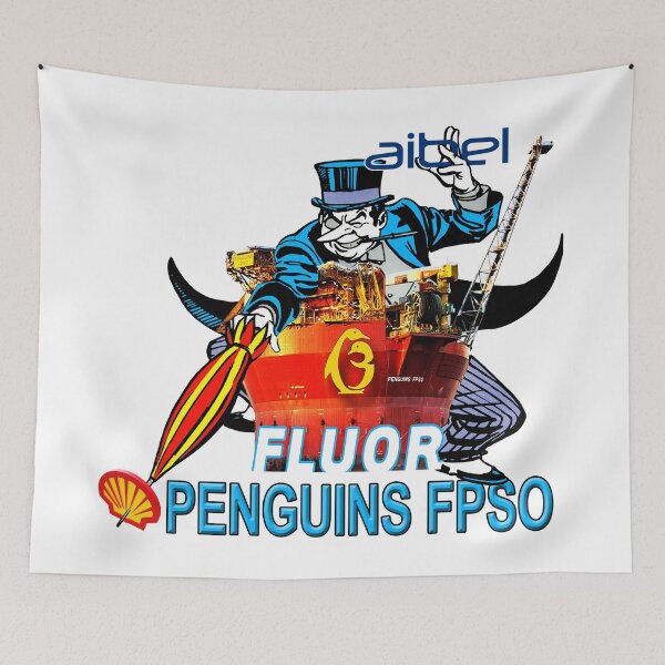 Item preview, Penguins FPSO; designed and sold by StickerApe.