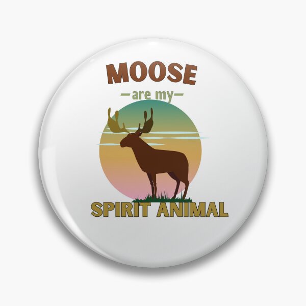 Item preview, Moose Are My Spirit Animal designed and sold by Stickers  Designer.