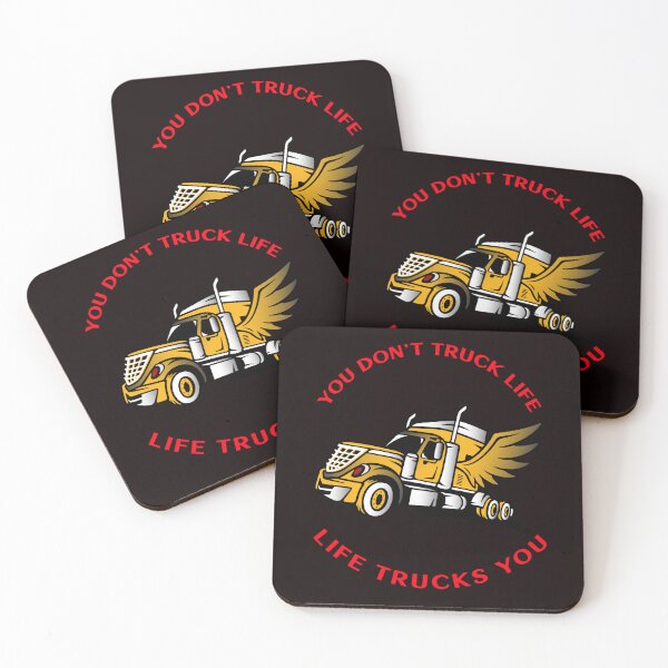 Item preview, Angel Trucker, You Don't Truck Life, Life Trucks You GR designed and sold by TeamsterLife.