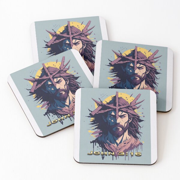 Item preview, Jesus John 3:16 designed and sold by HolyFireDesign.