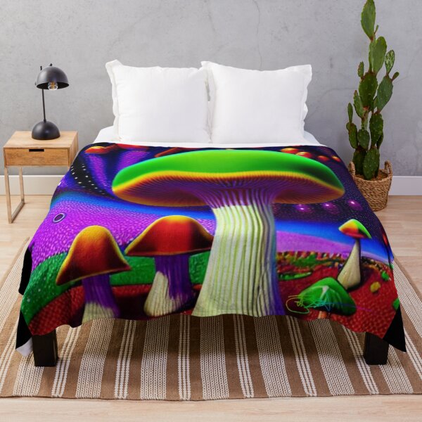 Item preview, Magic Mushrooms Trippy Dreamscapes 16 designed and sold by Benito Del Ray.