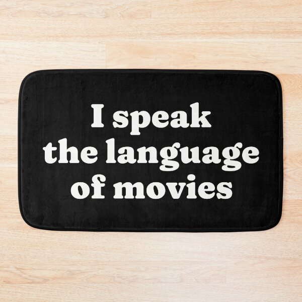 Item preview, I speak the language of movies designed and sold by FieldScent.