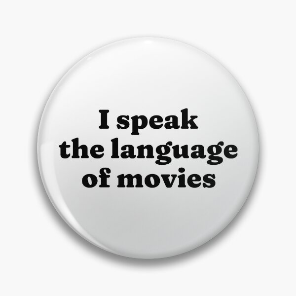 Item preview, I speak the language of movies designed and sold by FieldScent.