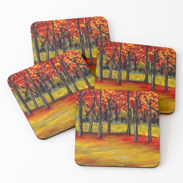 Item preview, Autumn Trees No.1 designed and sold by kissuquick.