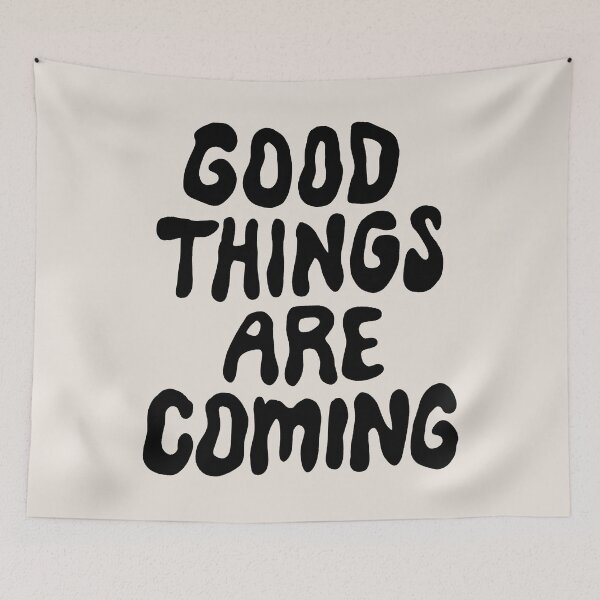 Item preview, Good Things Are Coming designed and sold by Me And The Moon.