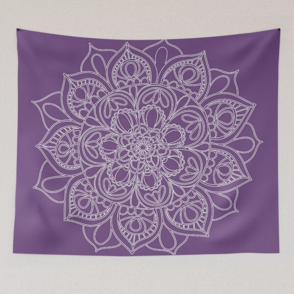 Item preview, Purple Mandala designed and sold by RainbowShop.
