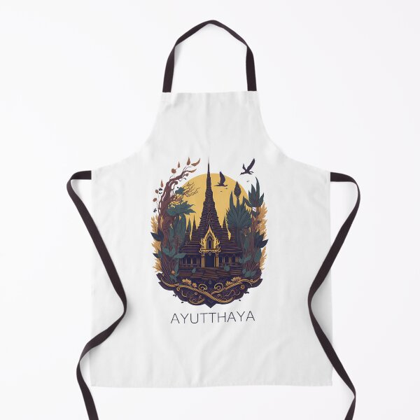 Item preview, Retro-inspired Artwork Inspired by Ayutthaya designed and sold by deejungvillage.