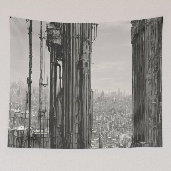 Item preview, Malefic Megalopolis designed and sold by DispersionDemon.