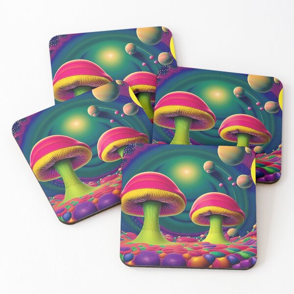 Item preview, Magic Mushrooms Trippy Dreamscapes 17 designed and sold by Benito Del Ray.