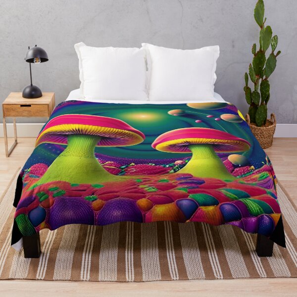 Item preview, Magic Mushrooms Trippy Dreamscapes 17 designed and sold by Benito Del Ray.