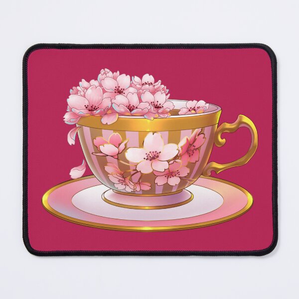 Item preview, Sakura Cherry Blossom Teacup designed and sold by arterialmotive.