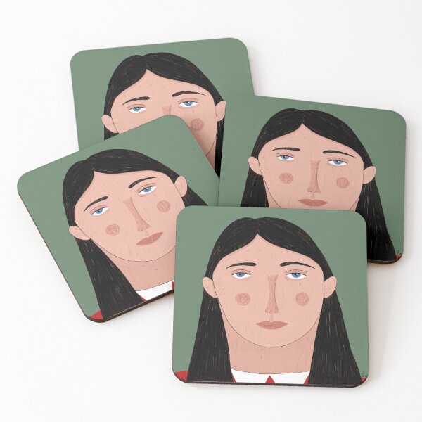 Item preview, A Girl Portrait designed and sold by burcuaksoy.