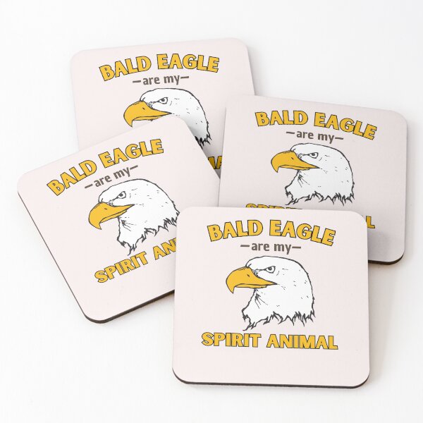 Item preview, Bald eagle Are My Spirit Animal designed and sold by Stickers  Designer.