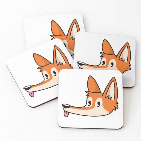 Item preview, Cartoon Red Fox Art designed and sold by BambinosDeli.