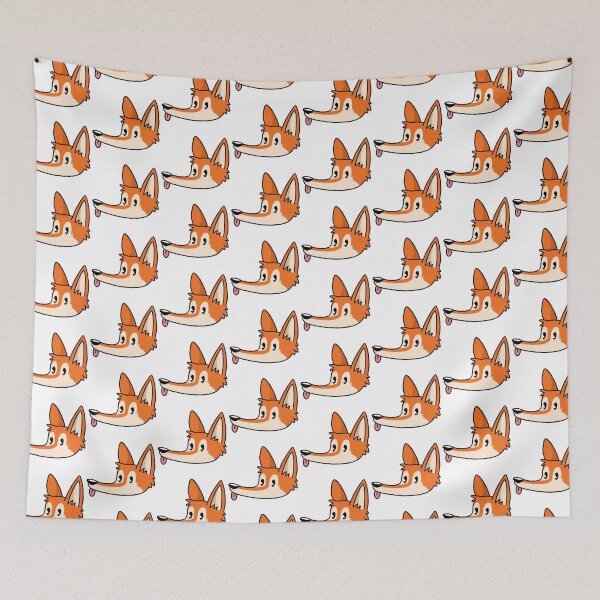 Item preview, Cartoon Red Fox Art designed and sold by BambinosDeli.